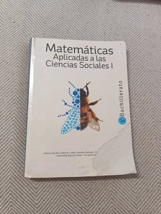Matemáticas aplicadas a las Ciencias Sociales I...