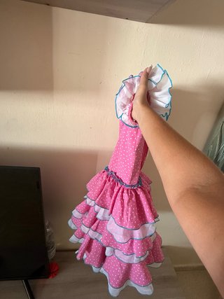 Traje de flamenca niña 3-4 años