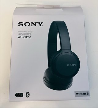 Auriculares Sony WH-CH510 Inalámbricos Negros