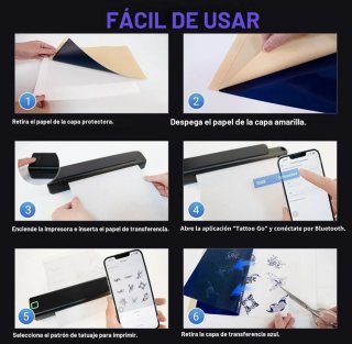 Impresora tatuajes