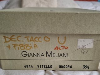 Gianna Meliani Décolleté Beige Tacco Alto
