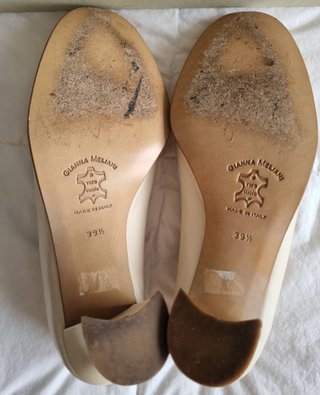 Gianna Meliani Décolleté Beige Tacco Alto
