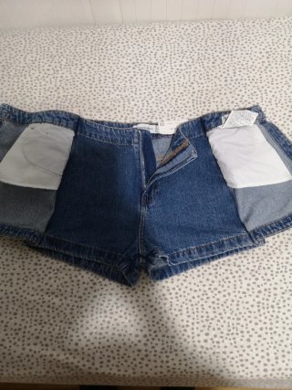 Falda pantalón vaquero corto