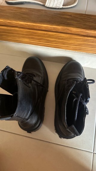 Botas altas Stradivarius negras