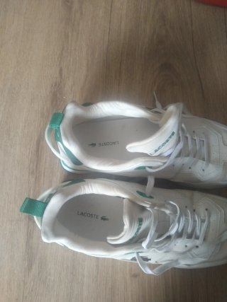 Zapatillas Lacoste Blancas y Verdes