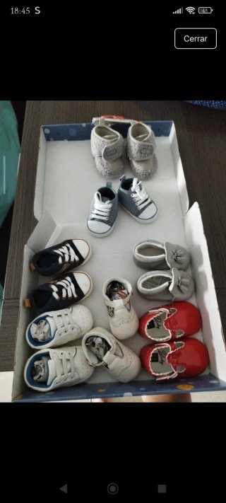 Lote Zapatos Bebé