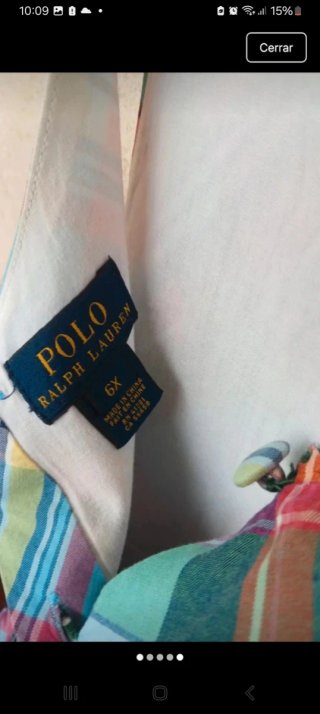 Vestido niña Ralph Lauren Talla 6