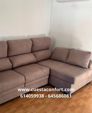 Sofá chaise longue nuevo Fabricamos sofá