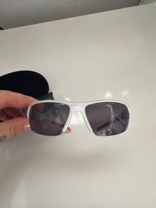Gafas de Ciclismo Blancas con Estuche