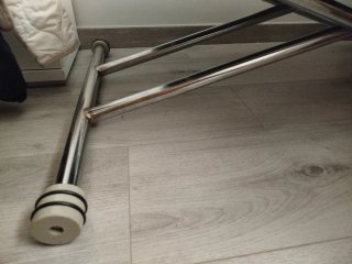 Mesa de cristal de 120x80