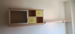 Mueble Estantería Juvenil con Cajones y Puerta