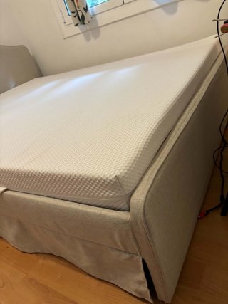 Cama IKEA Ramnefjäll + Colchón Åbygda