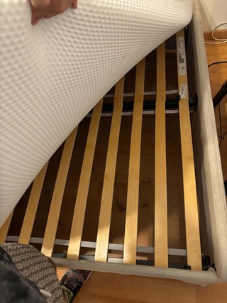 Cama IKEA Ramnefjäll + Colchón Åbygda