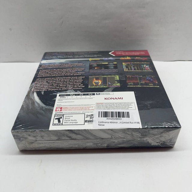Castlevania Advance Collection Switch Limited Run