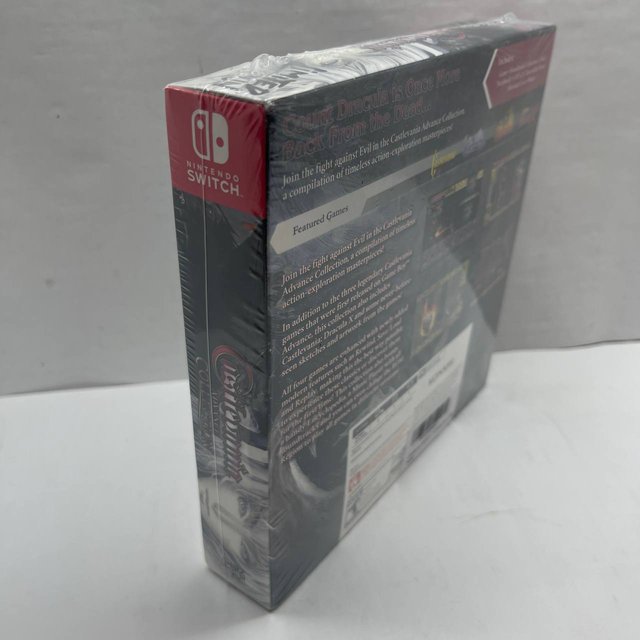 Castlevania Advance Collection Switch Limited Run