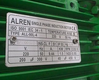 Prensa Hidráulica Aceitunas Motor Eléctrico