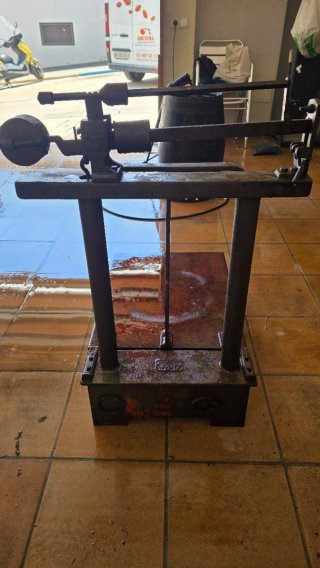 Prensa Hidráulica Aceitunas Motor Eléctrico
