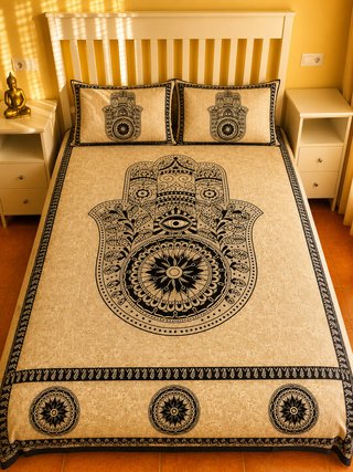 Colcha Hamsa 210x240cm