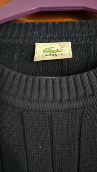 Jersey Lacoste Vintage Rayas