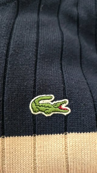Jersey Lacoste Vintage Rayas