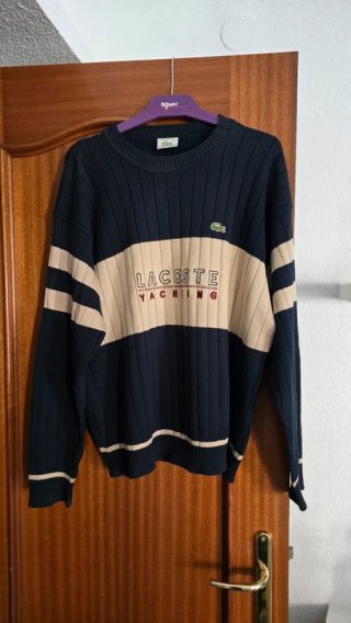 Jersey Lacoste Vintage Rayas