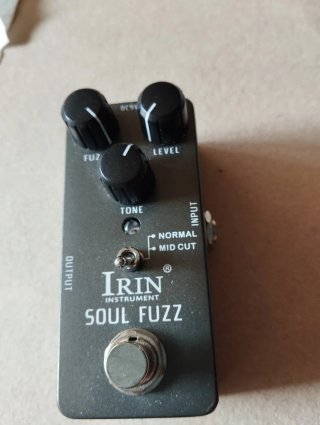 Pedal Guitarra IRIN SOUL FUZZ