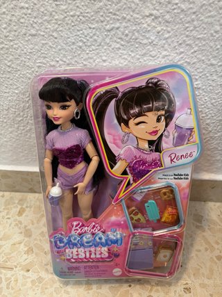 Muñeca Barbie Dream Besties Renee + Accesorios