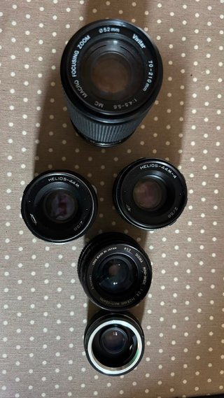 Pack 2 Cámaras Zenit EM y Zenit 12