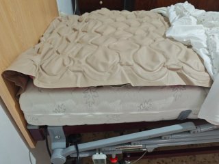 Grua y Cama articulada eléctrica elevable