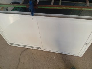 Ventana corredera aluminio blanca