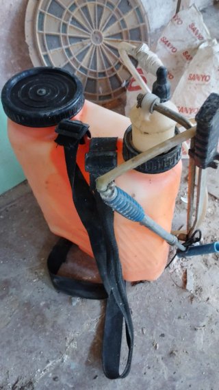 Máquina de sulfatar naranja