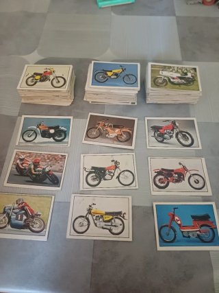 160 Cromos Motos Años 80