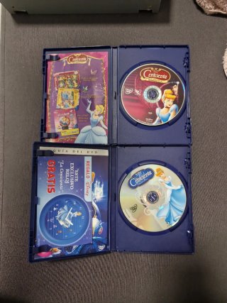 Pack 2 Películas DVD La Cenicienta Disney