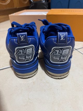 Scarpe luois vuitton in Pelle Blu
