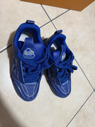 Scarpe luois vuitton in Pelle Blu