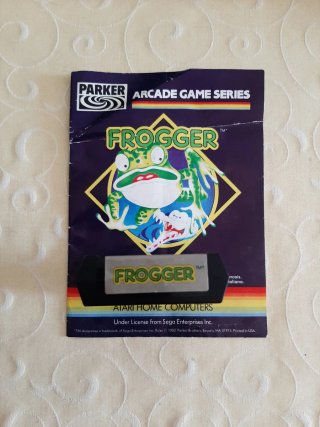 Parker Frogger Arcade Atari XE/XL