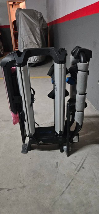Portabicis XLC Azura Plegable abatible 2 bicis