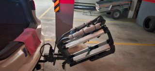 Portabicis XLC Azura Plegable abatible 2 bicis