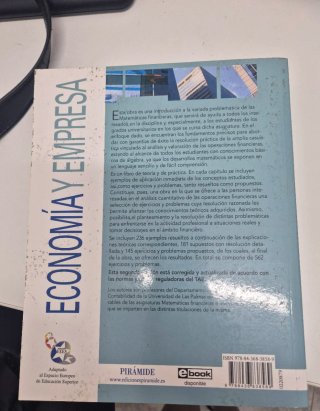 Matemáticas financieras