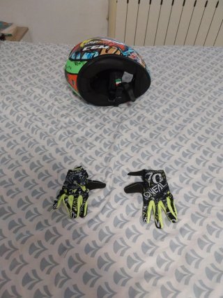 Casco moto infantil CCM