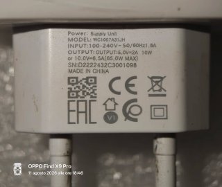 Caricatore SuperVOOC 65w