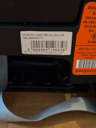 Silla coche Britax Römer DUALFIX i-SIZE
