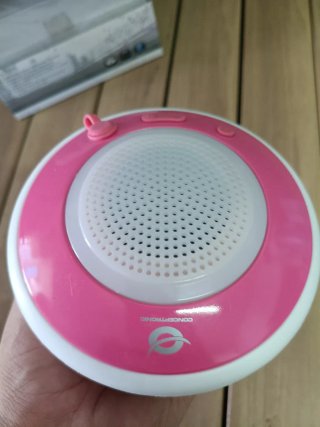 Altavoz Flotante Conceptronic Rosa y Blanco