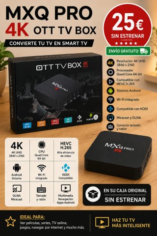 Adaptador de TV a Smart TV