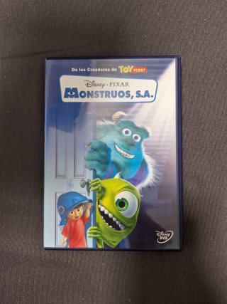 Monstruos S.A. DVD Disney Pixar Español