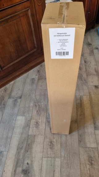 Amaca da campeggio con porta bicchiere
