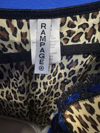 Vestido Lencero Animal Print Y2K Rampage