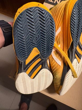 Zapatillas Asics Solution Speed Amarillas