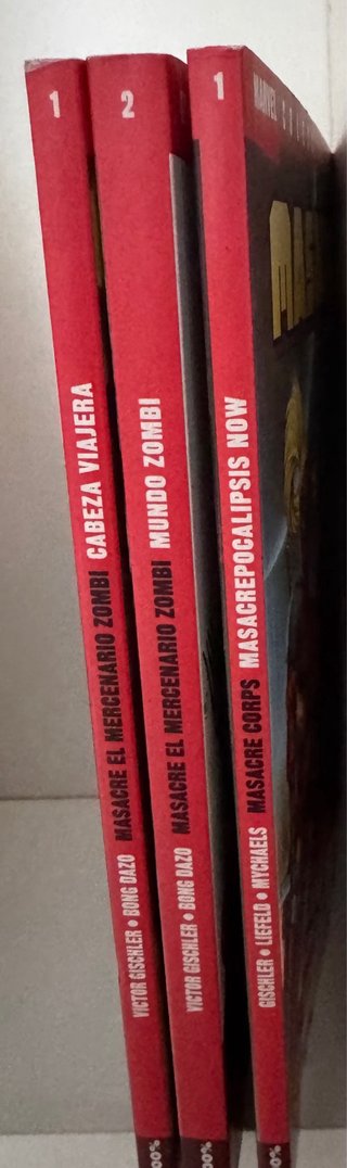 Cómics Marvel, masacre en mercenario Zombie