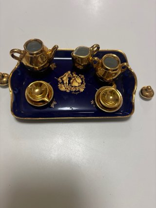Juego de té Limoges Francia vintage